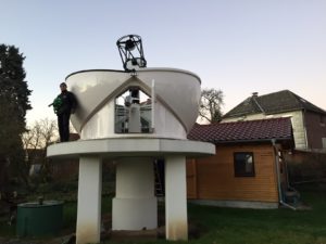 4.5m AllSky Dome (180° Aperture)